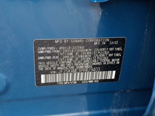 Used 2023 Subaru Forester Wilderness image 30