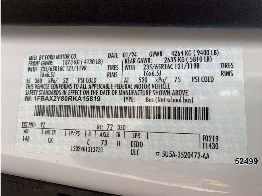 Used 2024 Ford Transit 350 XLT RWD image 14