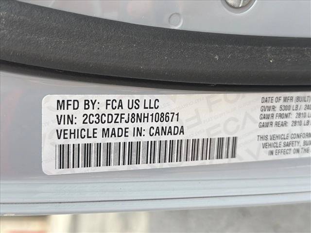 Used 2022 Dodge Challenger R/T Scat Pack w/ T/A Package RWD image 22
