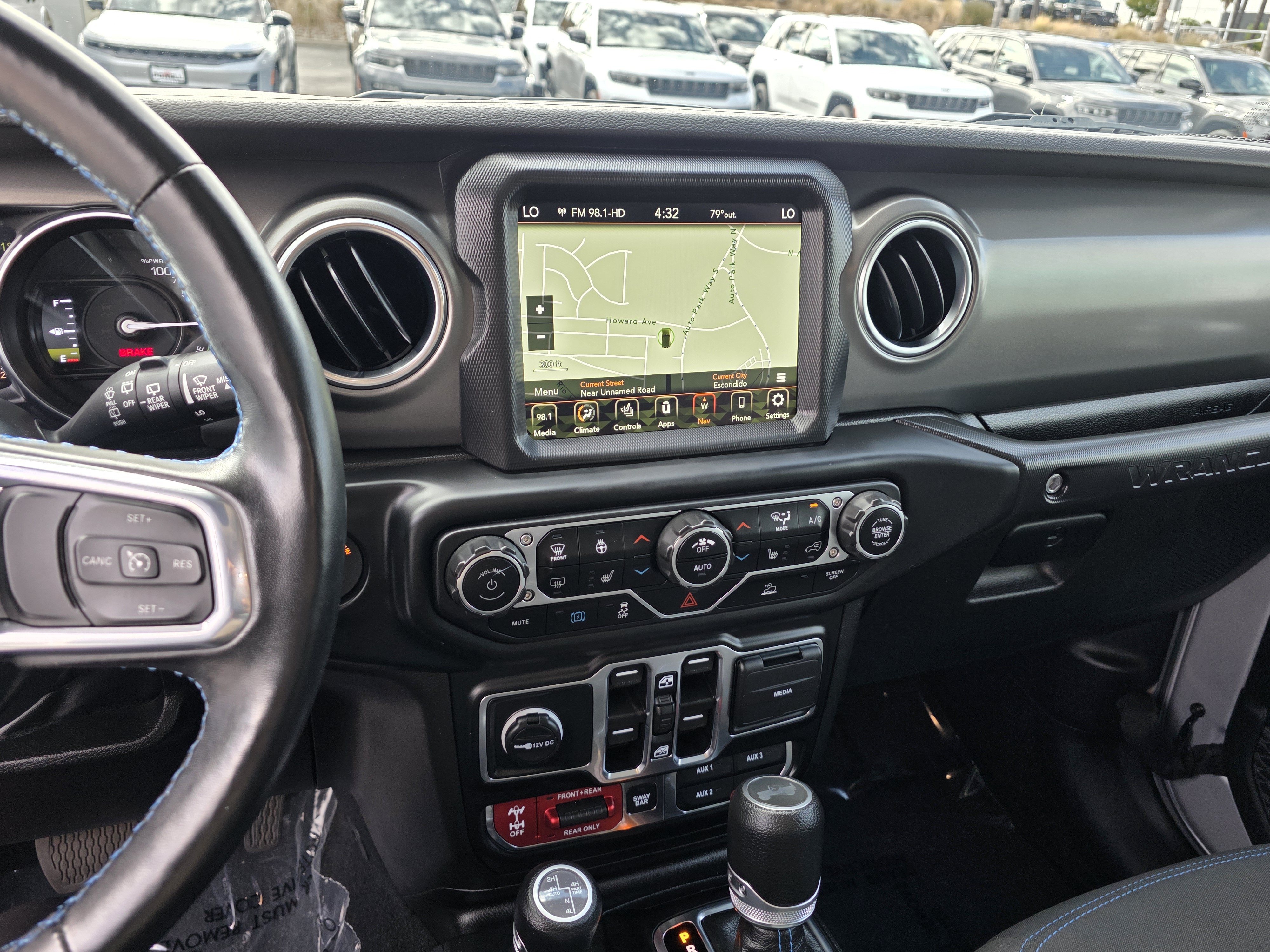 Certified 2023 Jeep Wrangler Unlimited Rubicon 4xe w/ Steel Bumper Group AWD/4WD image 17