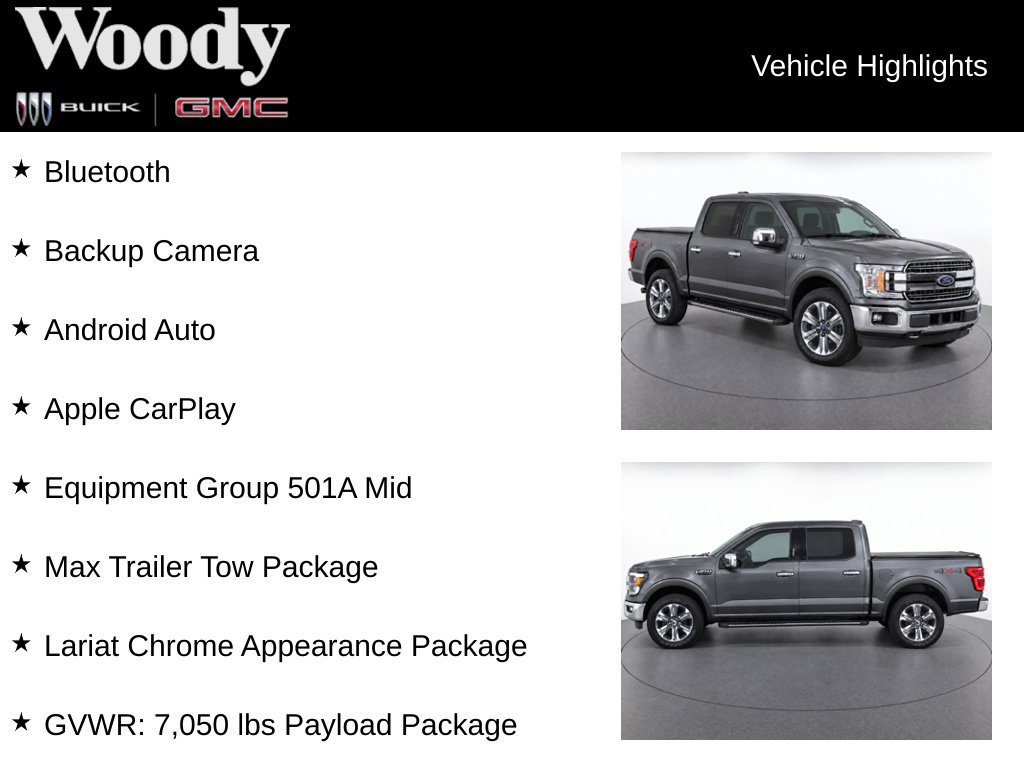 Used 2020 Ford F150 Lariat AWD/4WD image 3