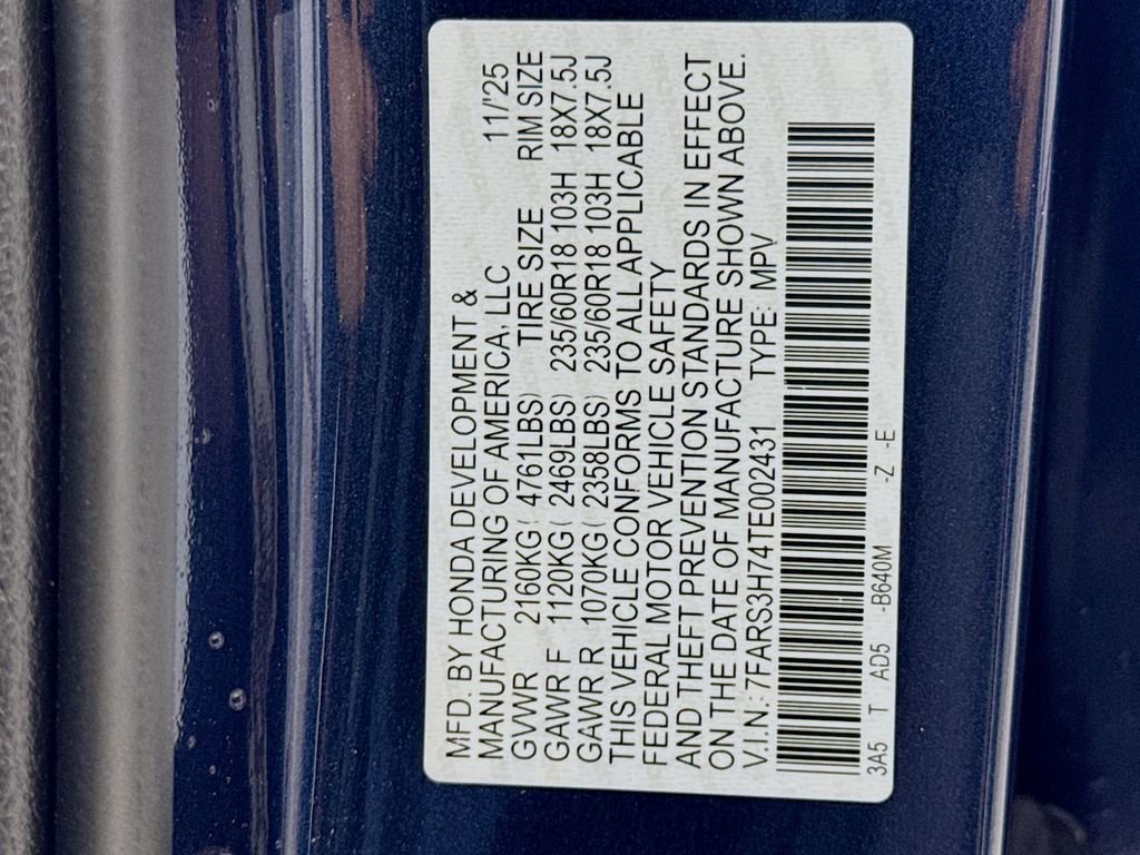 Used 2026 Honda CR-V EX-L image 43