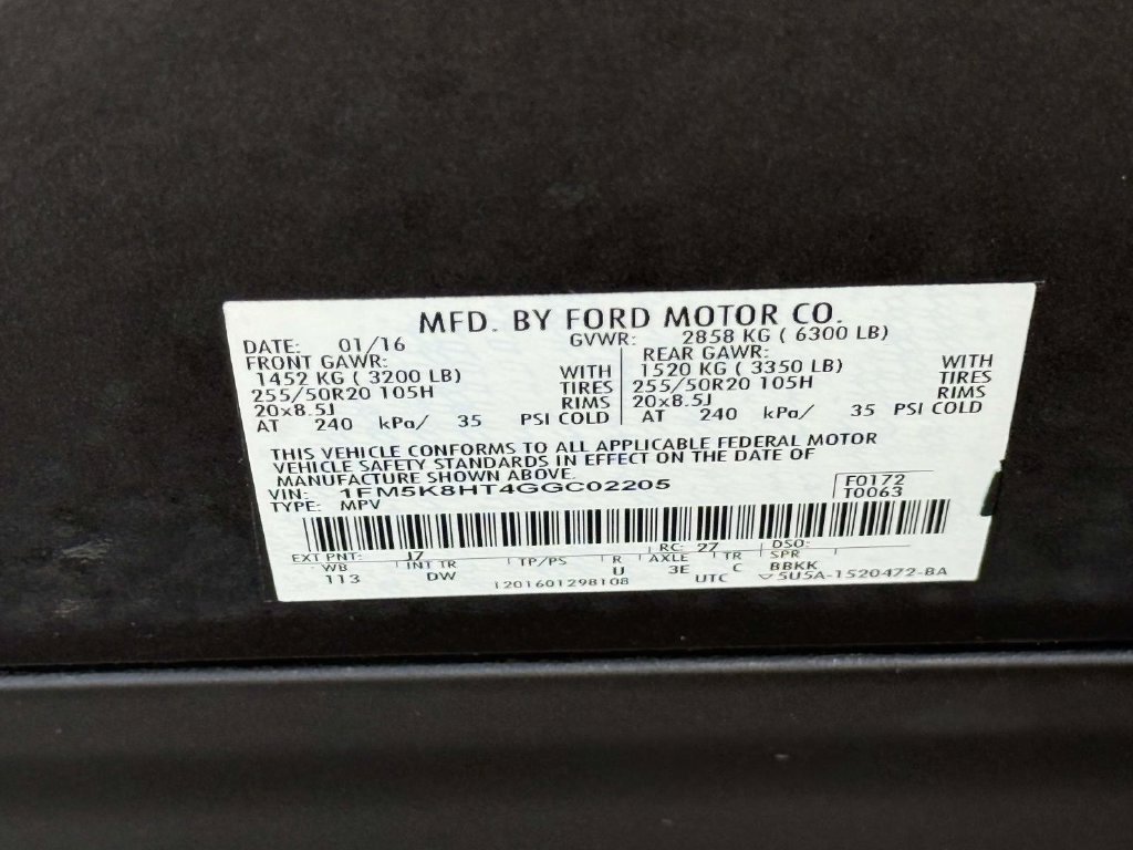 Used 2016 Ford Explorer Platinum AWD/4WD image 28