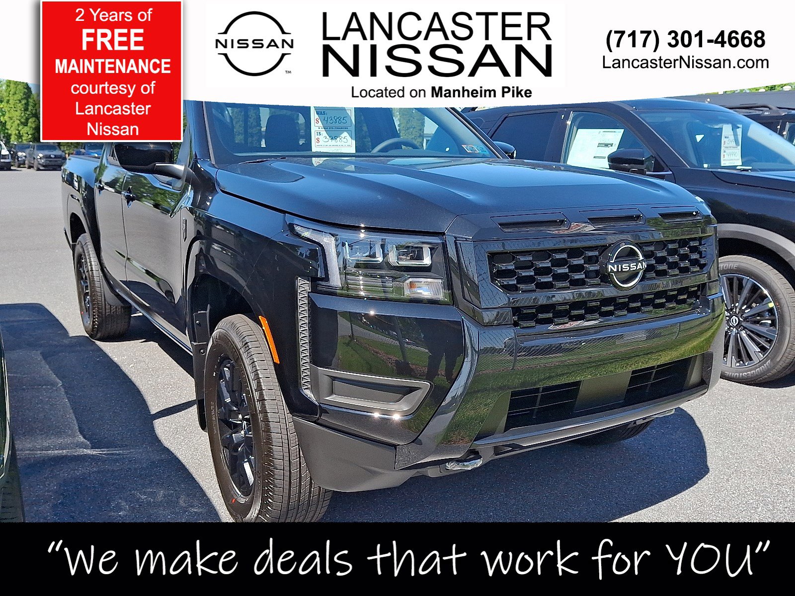 New 2026 Nissan Frontier SV w/ SV Convenience Package