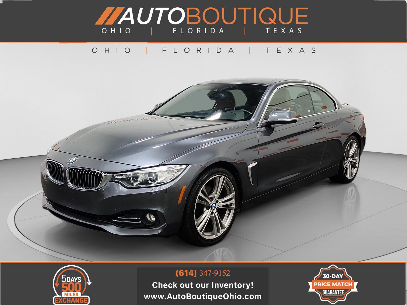 Used 2017 BMW 430i Convertible RWD image 1