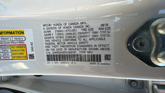 New 2027 Honda CR-V LX image 31