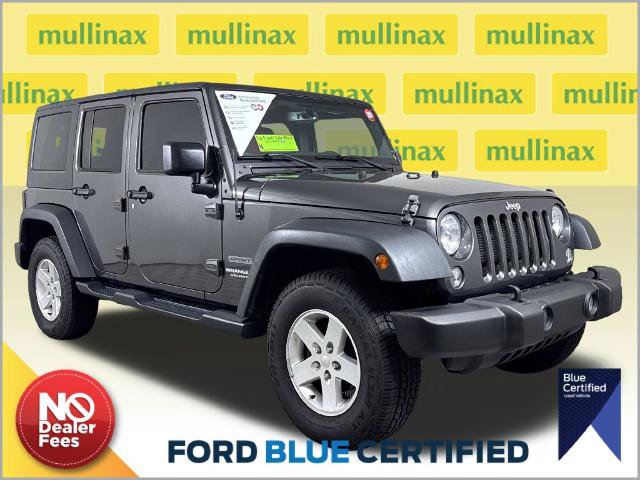 Used 2017 Jeep Wrangler Unlimited Sport w/ Quick Order Package 24S