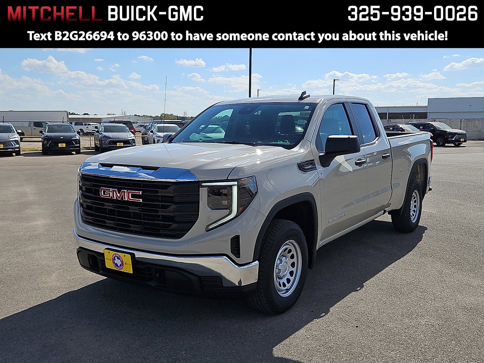 New 2026 GMC Sierra 1500 Pro w/ Pro Value Package image 1