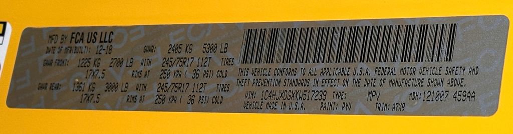 Used 2019 Jeep Wrangler Unlimited Sport S AWD/4WD image 53