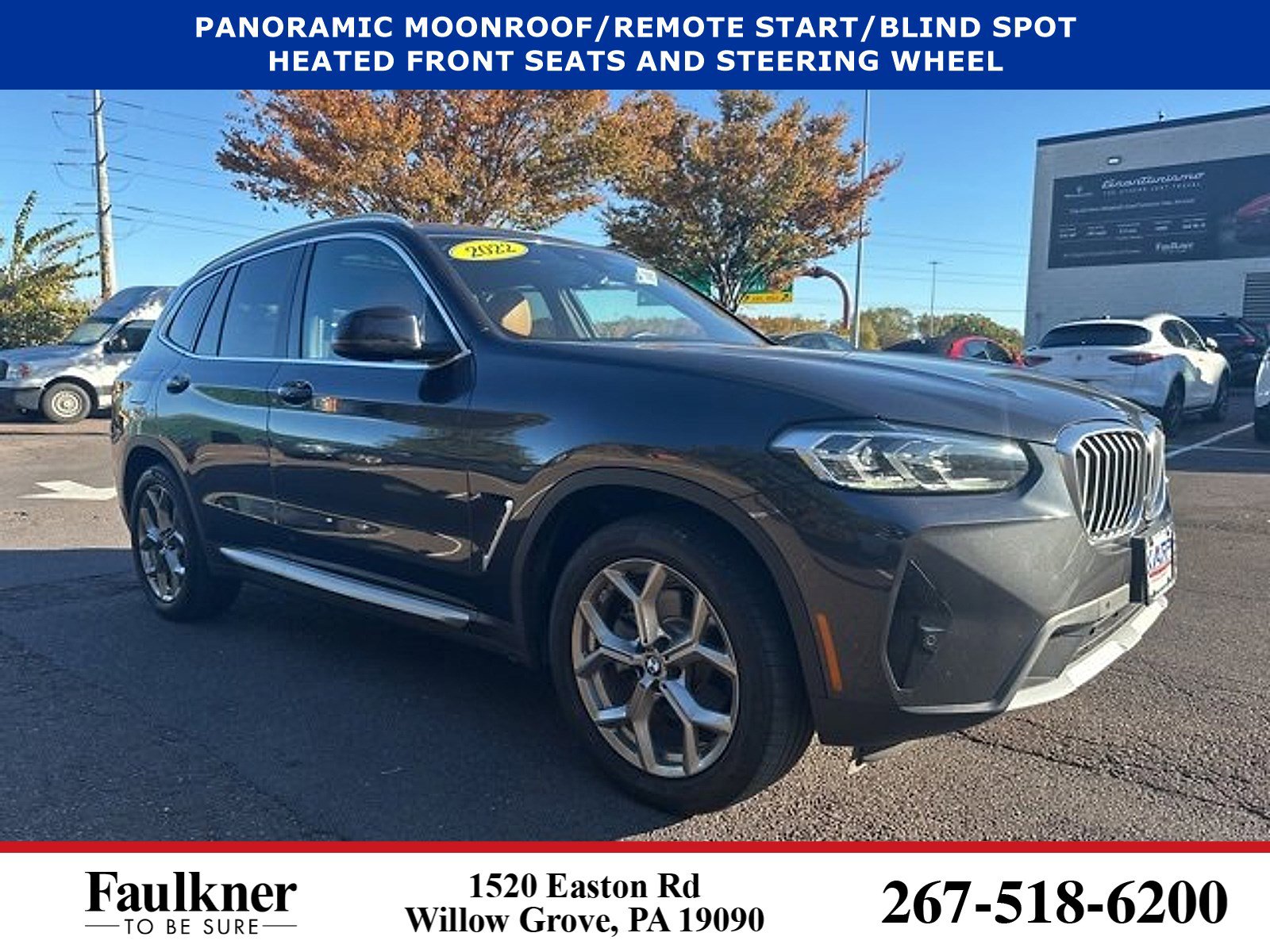 Used 2022 BMW X3 xDrive30i w/ Convenience Package