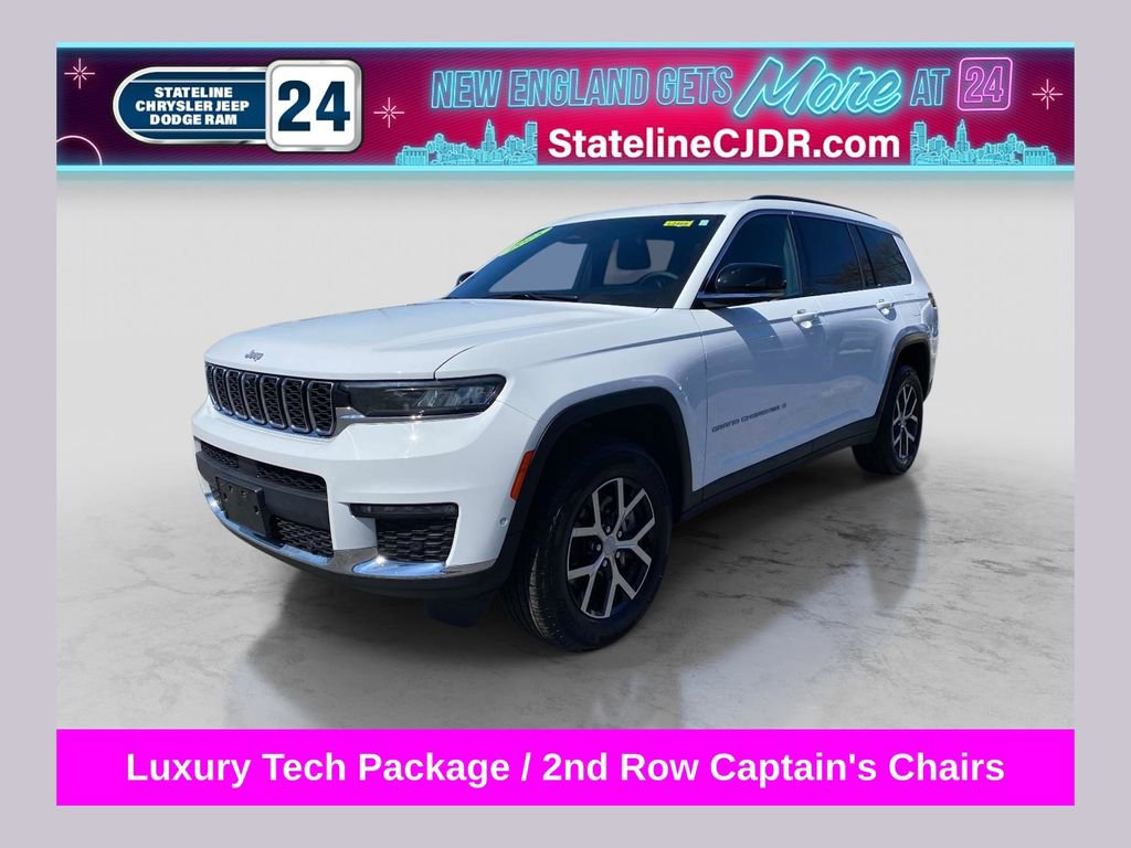 Certified 2025 Jeep Grand Cherokee L Limited w/ Luxury Tech Group II
