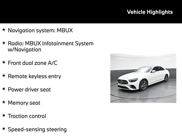 Used 2023 Mercedes-Benz E 350 4MATIC Sedan image 5