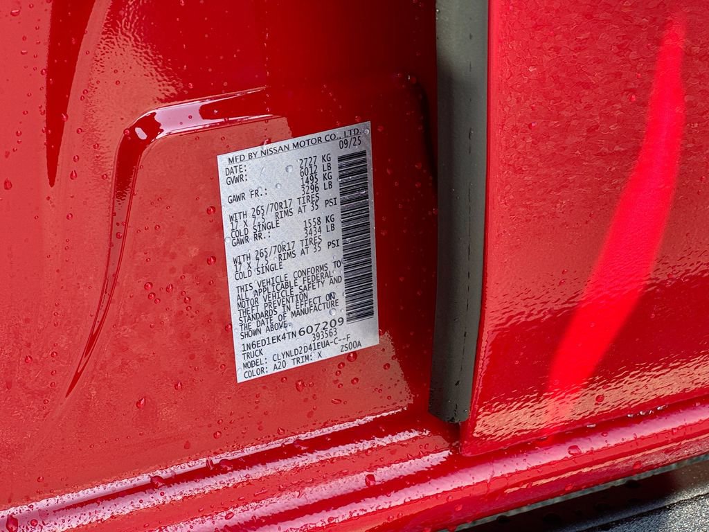 New 2026 Nissan Frontier PRO-4X w/ Pro-4x Convenience Package image 30