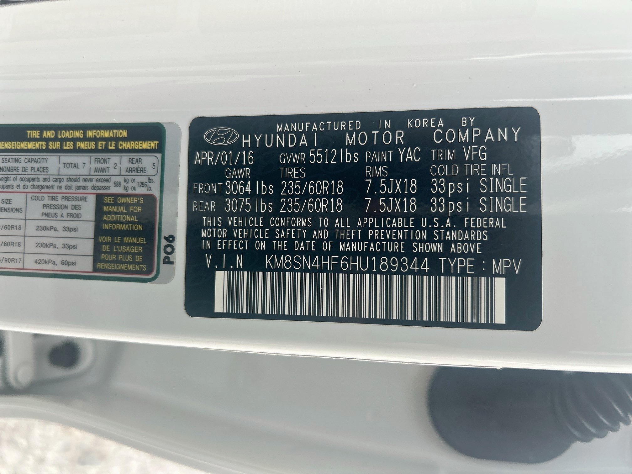 Used 2017 Hyundai Santa Fe SE w/ SE Premium Package 02 FWD image 32