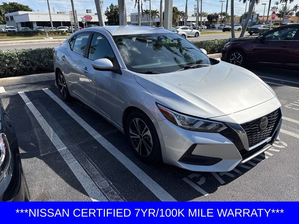 Certified 2021 Nissan Sentra SV