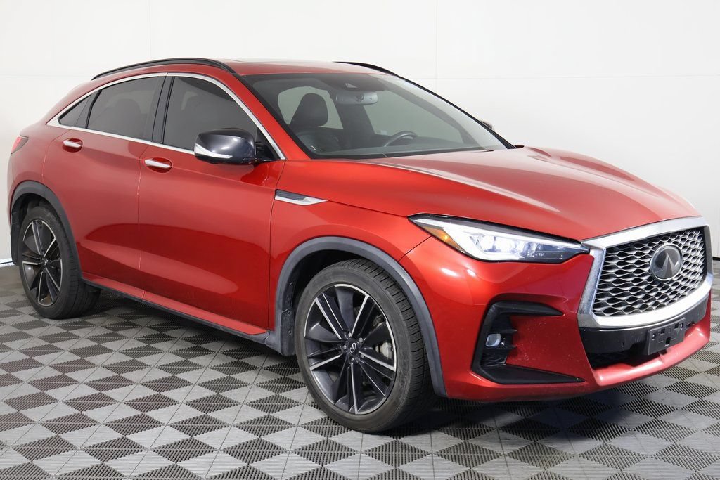 Used 2022 INFINITI QX55 Sensory w/ Lighting Package AWD/4WD image 3