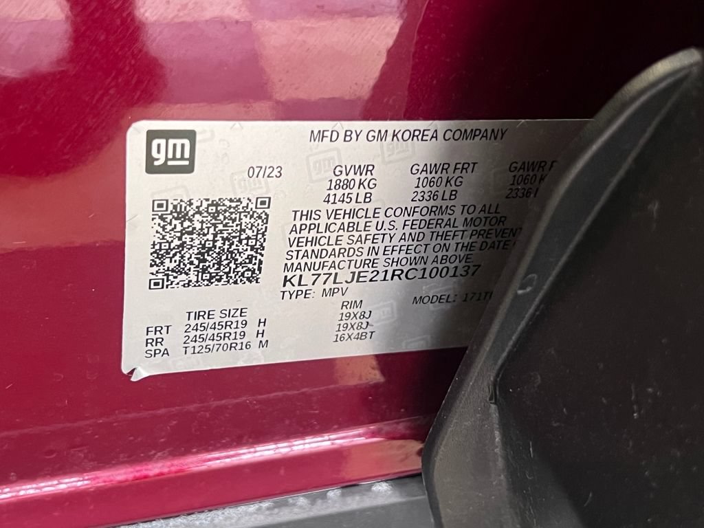 Used 2024 Chevrolet Trax RS w/ Driver Confidence Package FWD image 44