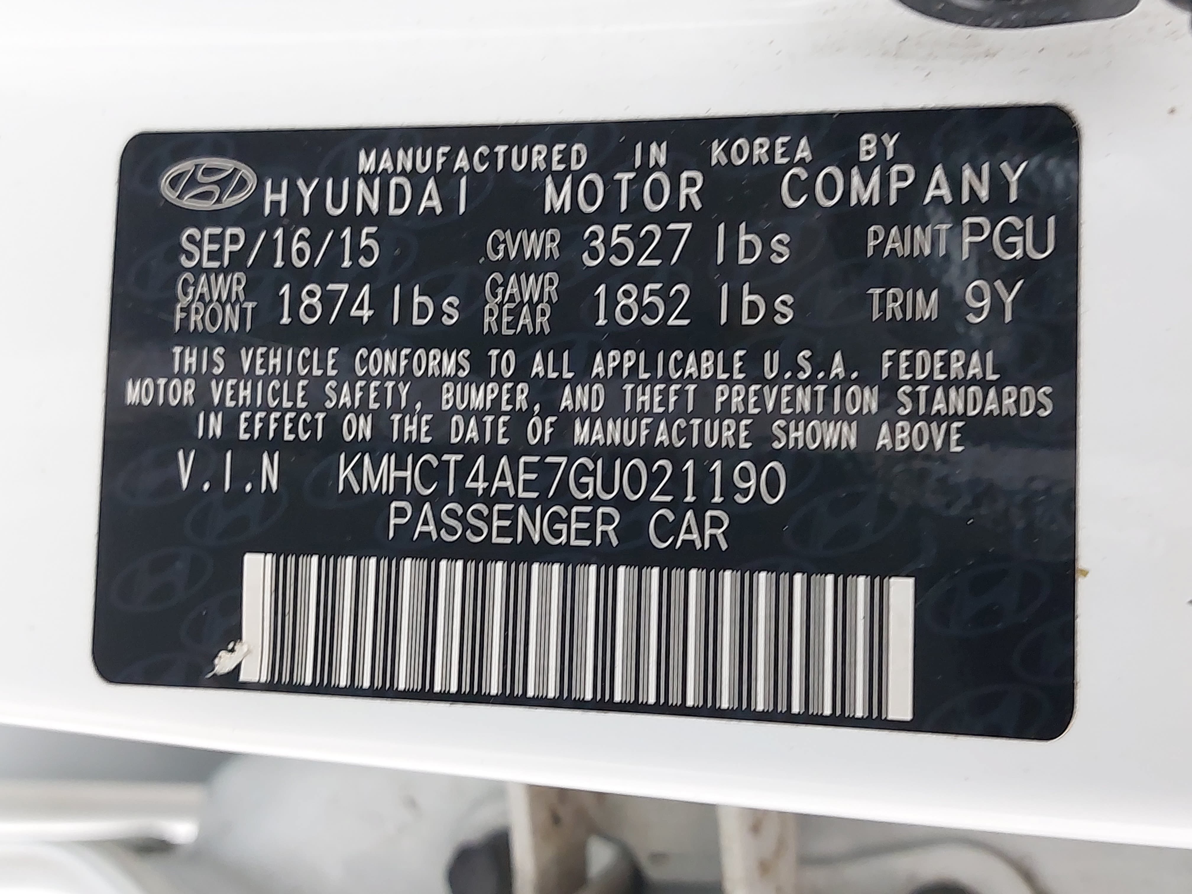 Used 2016 Hyundai Accent SE FWD image 32
