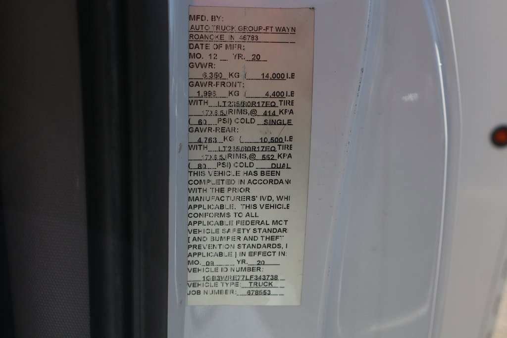 Used 2020 Chevrolet Silverado 3500 W/T w/ WT Fleet Convenience Package image 50