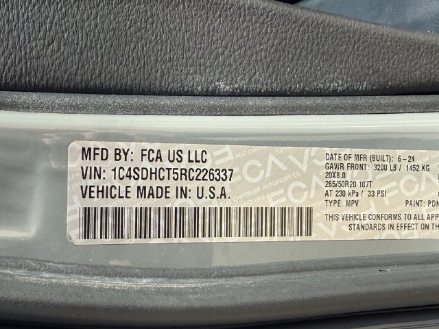 Used 2024 Dodge Durango R/T w/ Blacktop Package RWD image 30