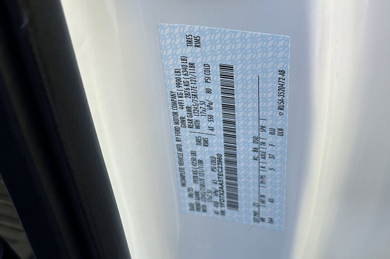 New 2026 Ford F250 XL w/ XL Chrome Package image 26