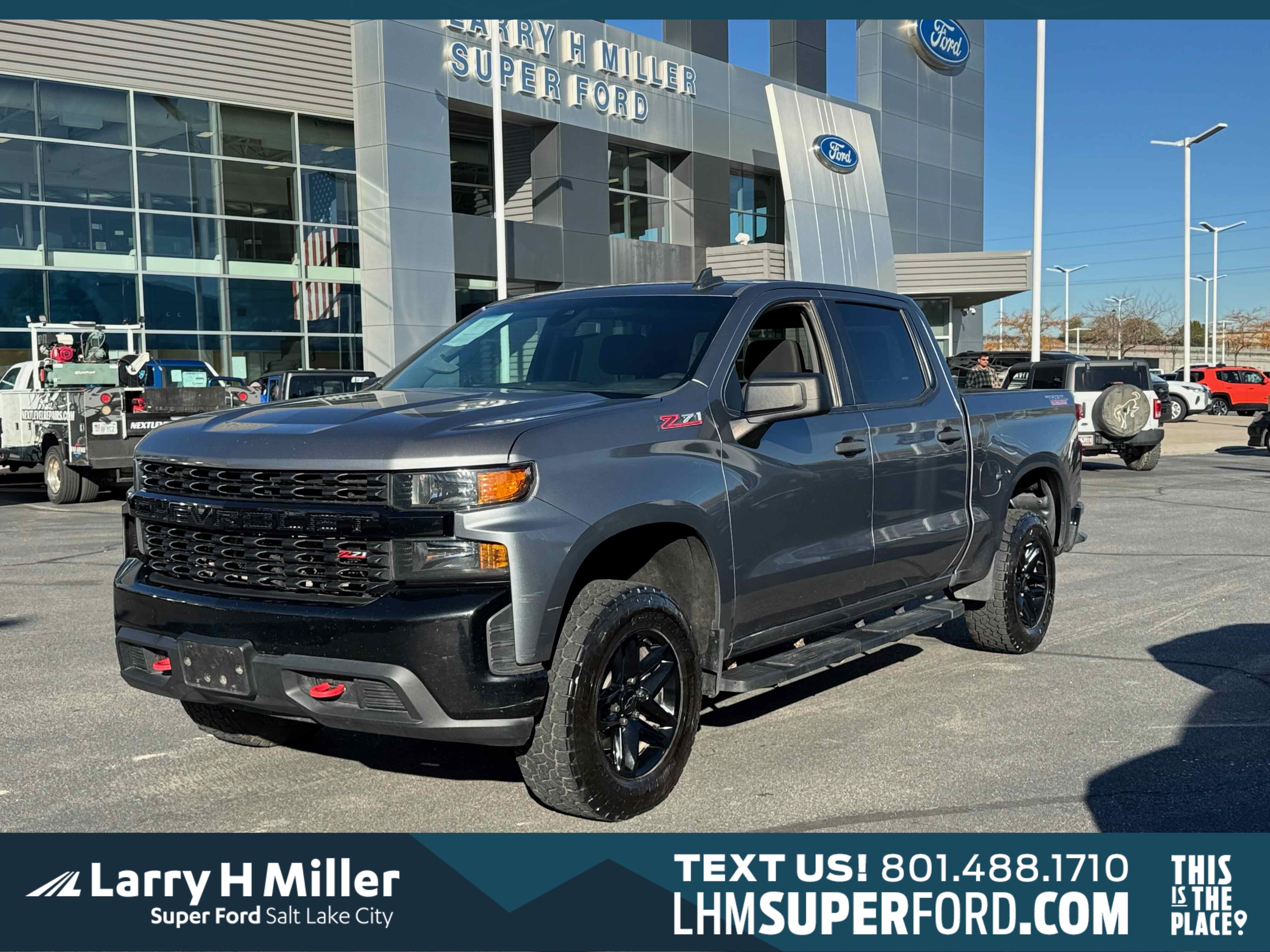 Used 2021 Chevrolet Silverado 1500 Custom Trail Boss w/ Safety Confidence Package