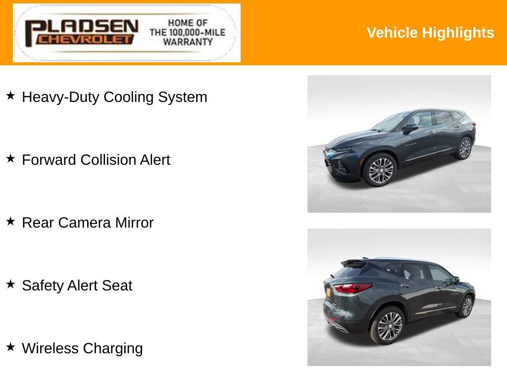 Used 2020 Chevrolet Blazer Premier w/ Driver Confidence II Package AWD/4WD image 13