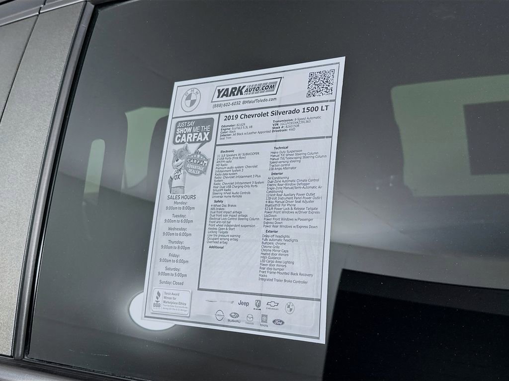 Used 2019 Chevrolet Silverado 1500 LT image 12