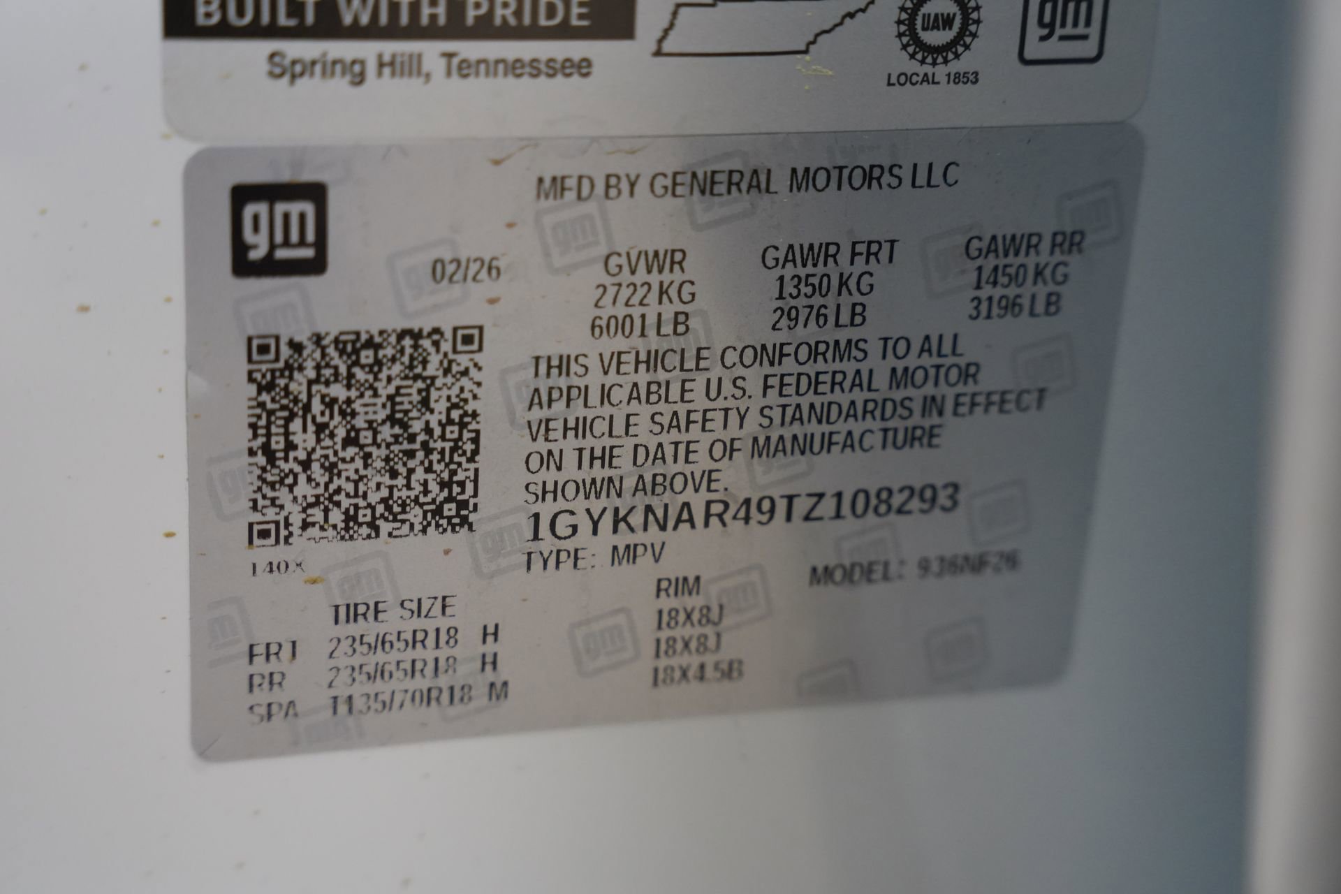 New 2026 Cadillac XT5 Luxury w/ LPO, Floor Liner Package image 30