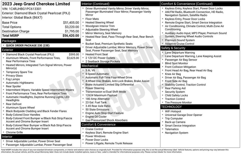 Used 2023 Jeep Grand Cherokee Limited image 52