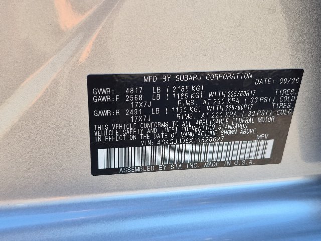 New 2026 Subaru Crosstrek 2.5i Premium AWD/4WD image 38