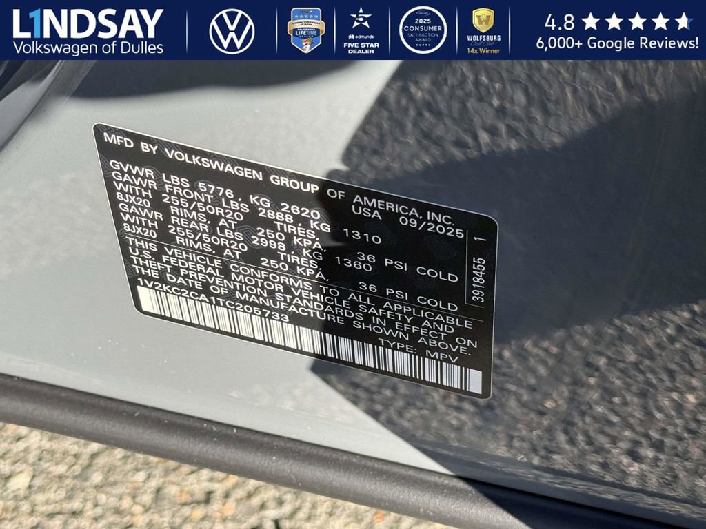 New 2026 Volkswagen Atlas Cross Sport SE image 23