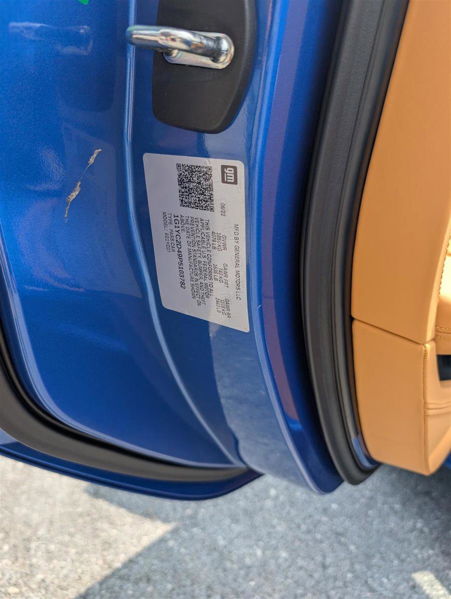 Used 2023 Chevrolet Corvette Stingray Premium Cpe w/ Z51 Performance Package image 13