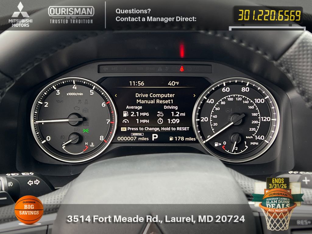 New 2026 Mitsubishi Outlander LE image 10