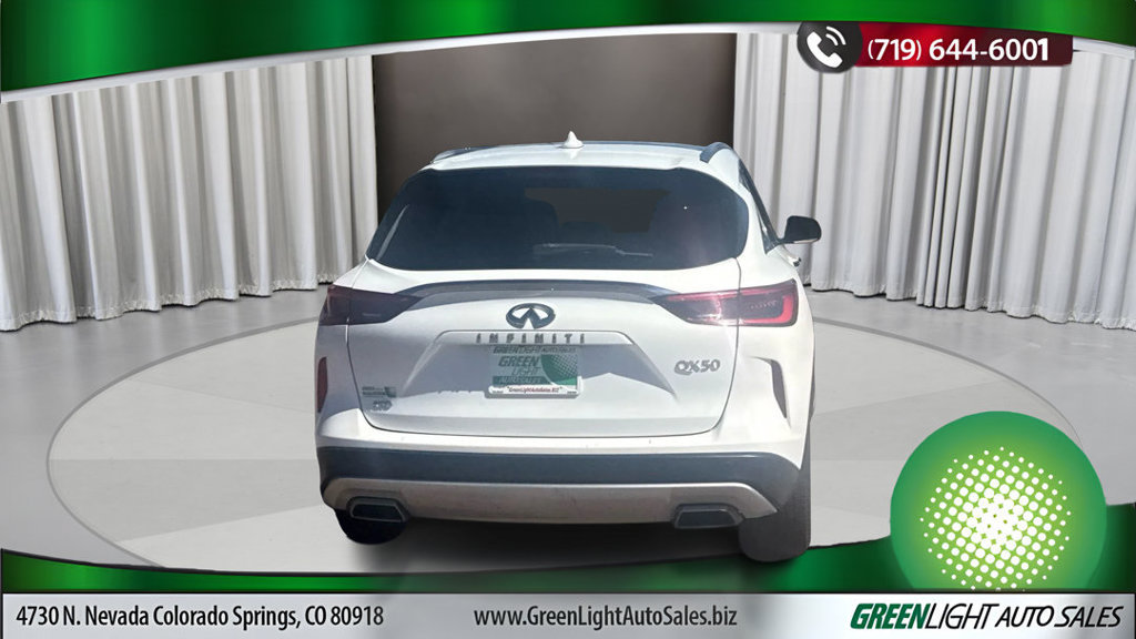 Used 2021 INFINITI QX50 Luxe AWD/4WD image 4