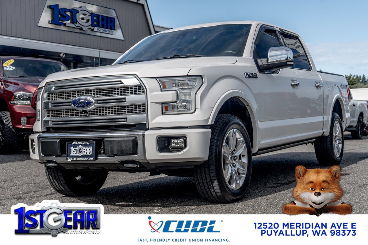 Used 2016 Ford F150 Platinum w/ Technology Package