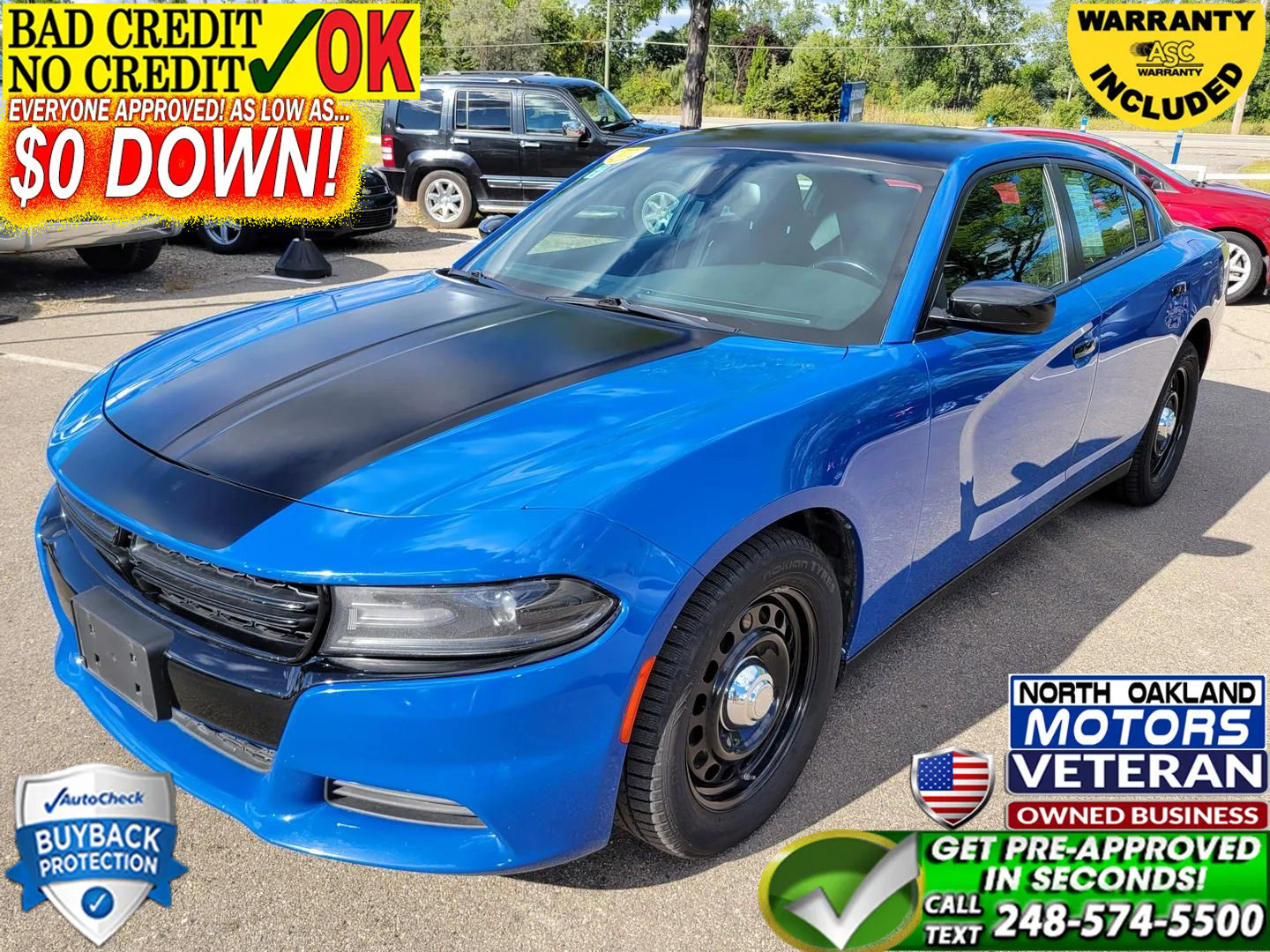 Used 2019 Dodge Charger Police w/ Fleet Safety Group