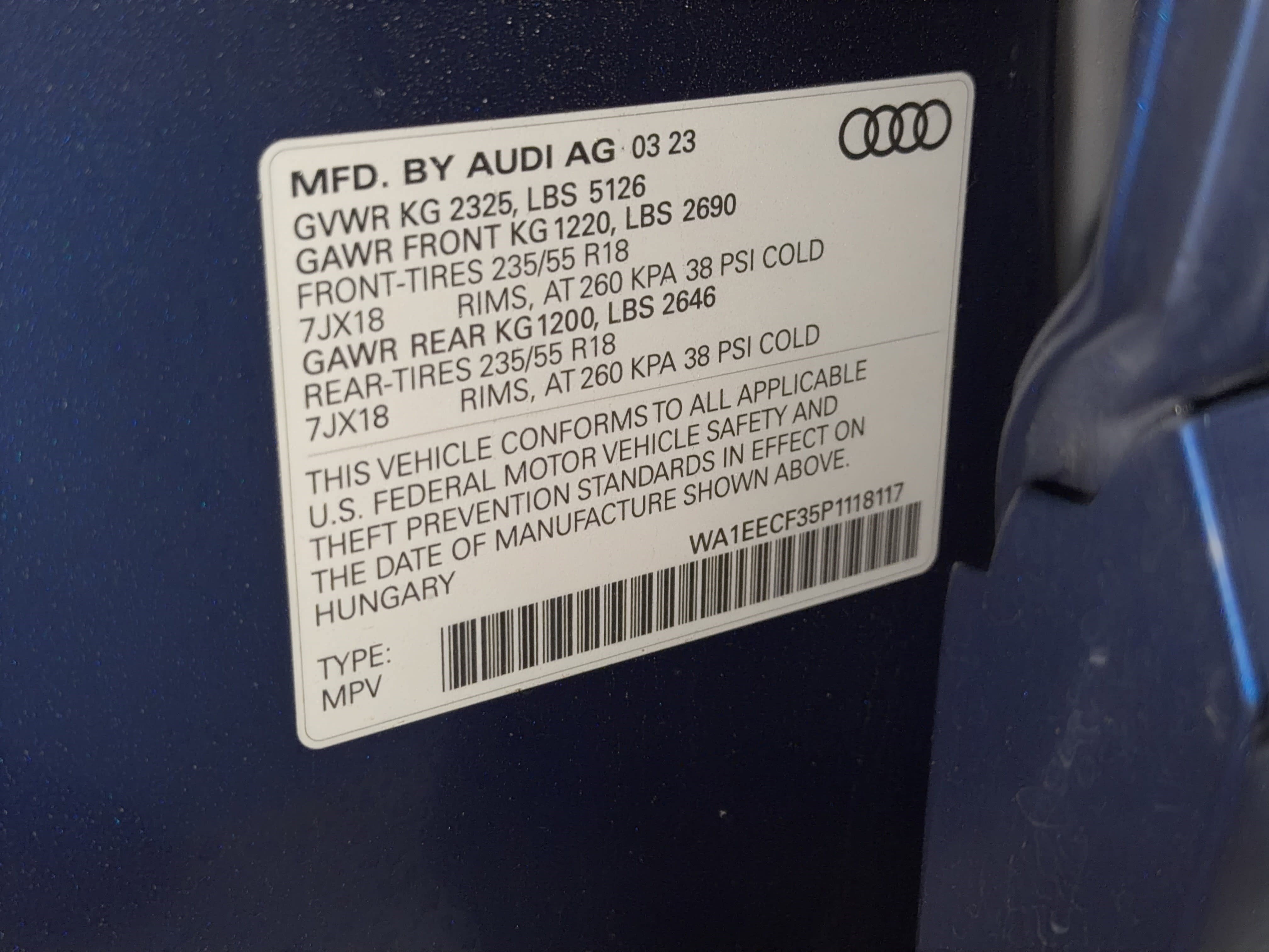 Certified 2023 Audi Q3 2.0T Premium Plus w/ Premium Plus Package AWD/4WD image 27