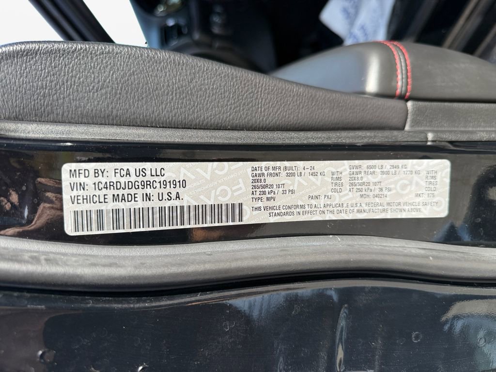 Certified 2024 Dodge Durango GT AWD/4WD image 31