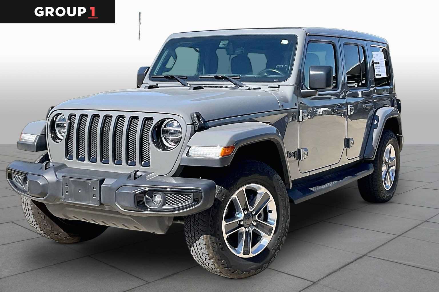 Used 2020 Jeep Wrangler Unlimited Sahara AWD/4WD image 1