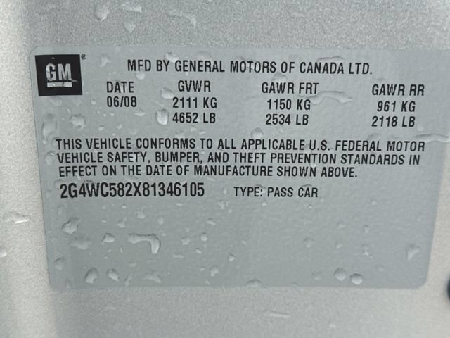 Used 2008 Buick LaCrosse CX FWD image 31