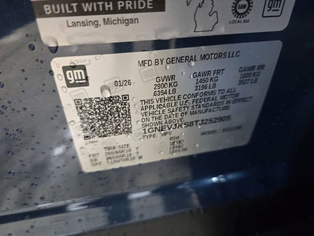 New 2026 Chevrolet Traverse Z71 w/ Driver Confidence Package image 38