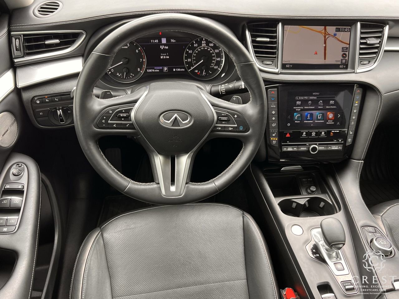 Used 2021 INFINITI QX50 Sensory w/ Cargo Package AWD/4WD image 12