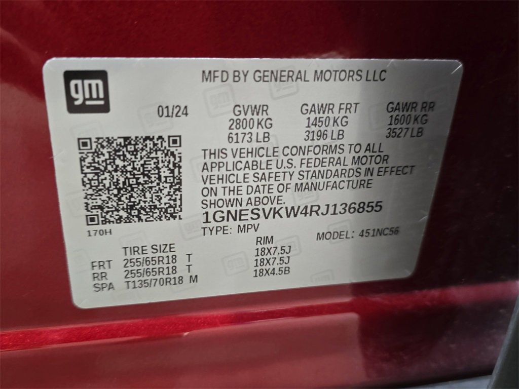 Used 2024 Chevrolet Traverse LT image 35