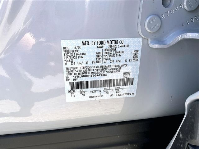 New 2026 Ford Explorer Active w/ Active Comfort Package AWD/4WD image 16
