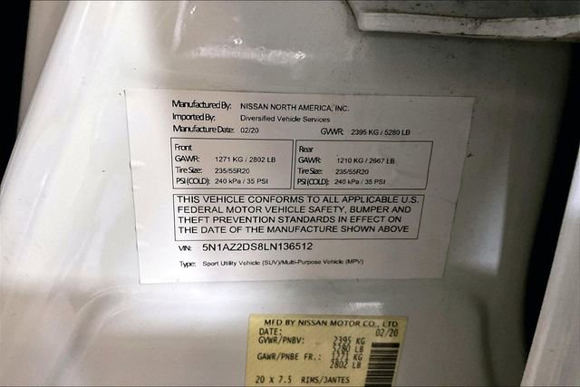 Used 2020 Nissan Murano Platinum image 32