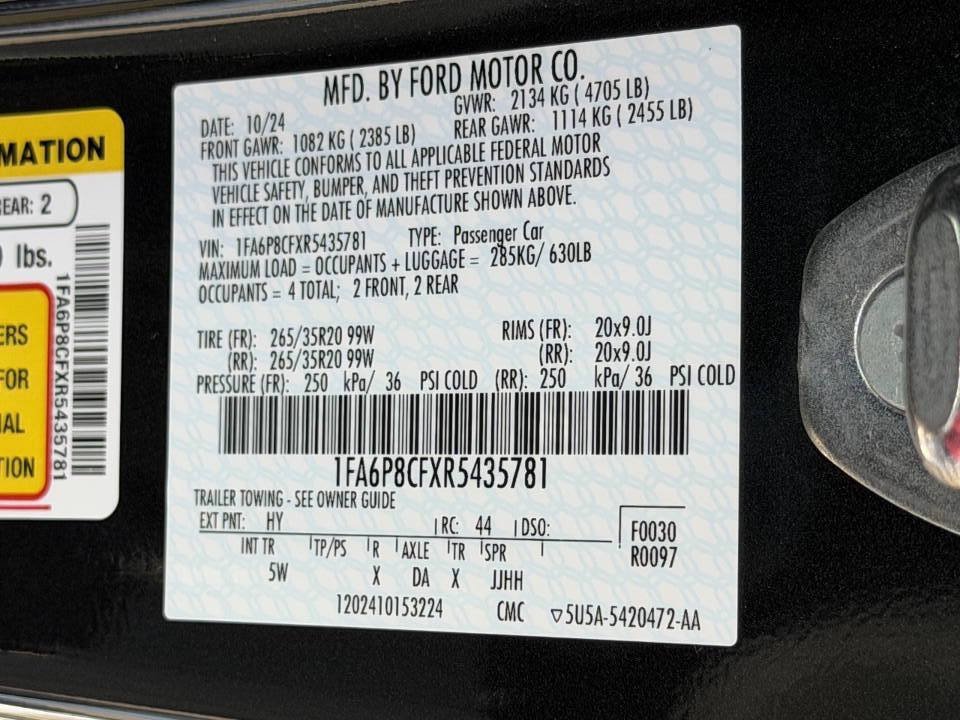 Used 2024 Ford Mustang GT Premium RWD image 40