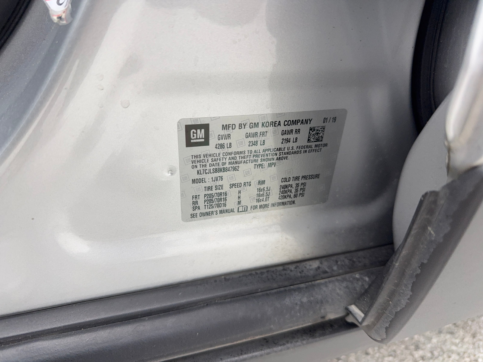 Used 2019 Chevrolet Trax LT w/ LT Convenience Package FWD image 59