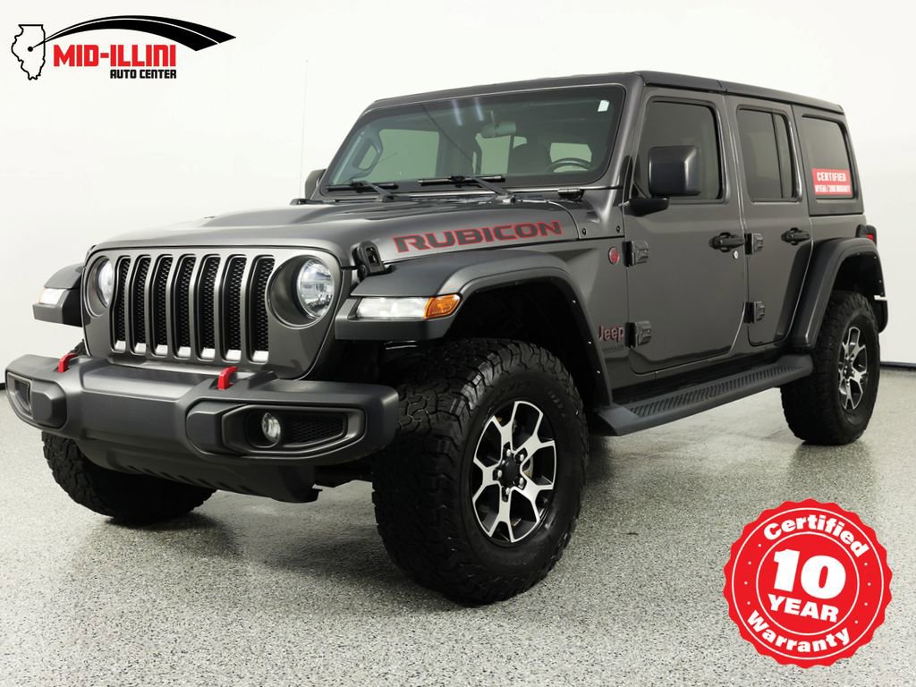 Used 2021 Jeep Wrangler Unlimited Rubicon w/ Cold Weather Group image 1
