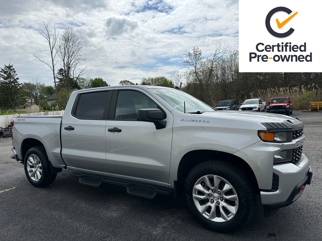 Used 2021 Chevrolet Silverado 1500 Custom AWD/4WD image 1